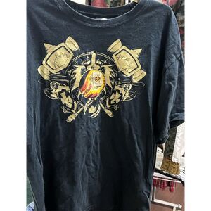 Jinx Thor Blizzard Entertainment Men's Graphic T-Shirt Black Size L